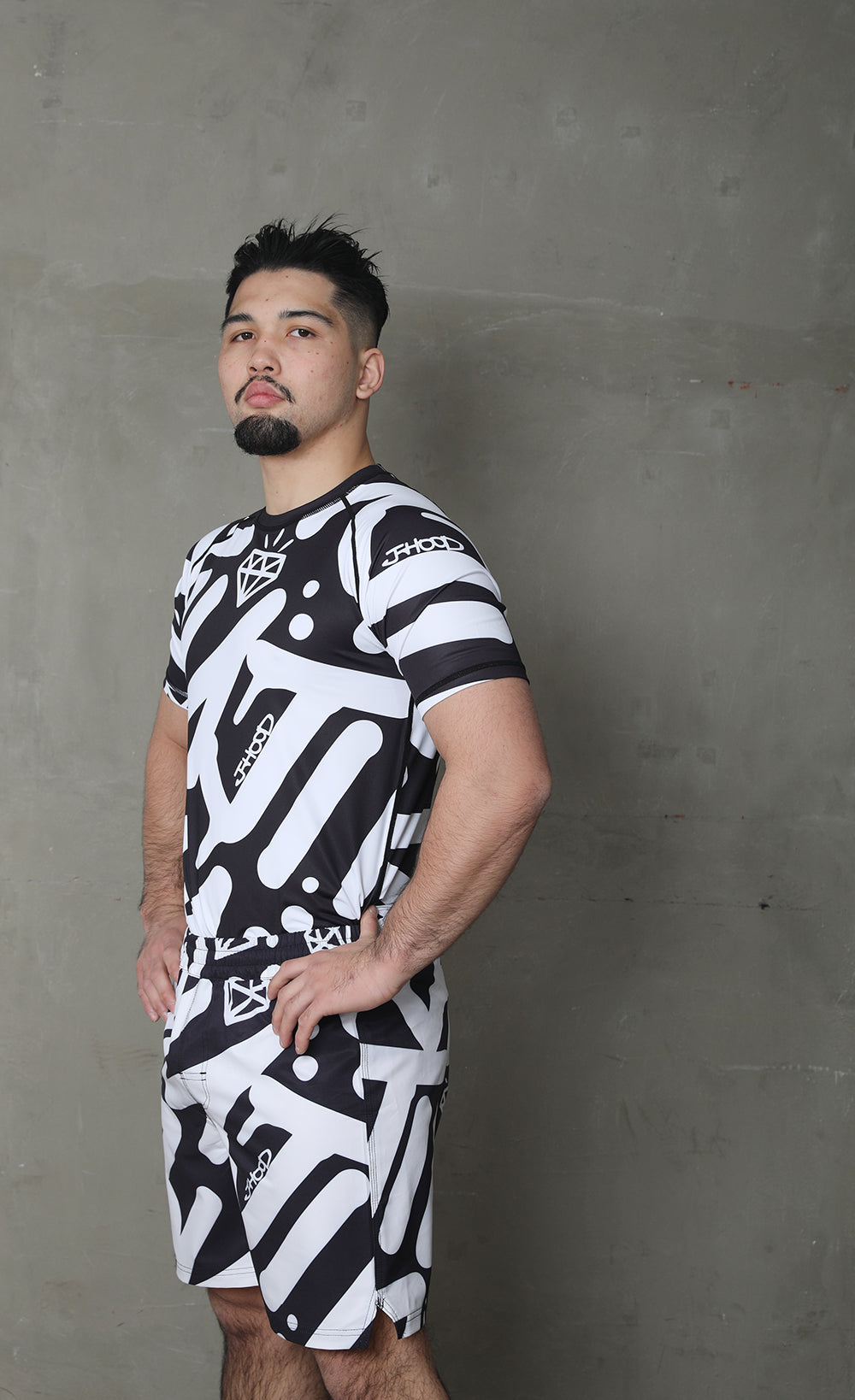 Jhood x Koma Art Graffiti Rash Guard